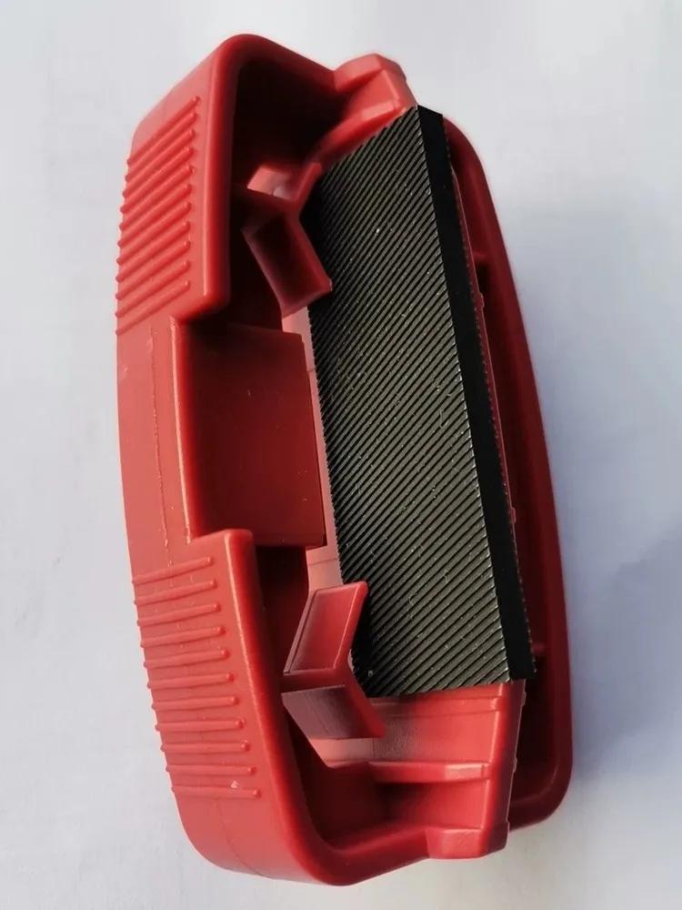 Snowboard single and double board edge trimmer, multi-angle trimmer, rust and burr removal maintenance, including grindstone, oilstone - Image 3