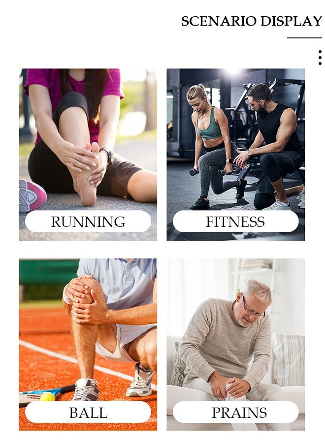 DUNISO دعامة الركبة الاحترافية مع مثبتات جانبية ومنصات جل الرضفة، دعامات دعم الركبة المضغوطة القابلة للتعديل لألم الركبة، تمزق الغضروف المفصلي، ACL، MCL، التهاب المفاصل، تخفيف آلام المفاصل، التعافي من الإصابات - Image 4