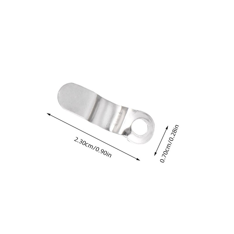 200pcs Photo Frame Arch Shape Photo Frame Back Plates Tablet Frame Locks for Decoration Embellishment Buttons Diy Photo Album Frame Rotating Scrapbooking Locks with Hollow Rivets ( ) - Image 2