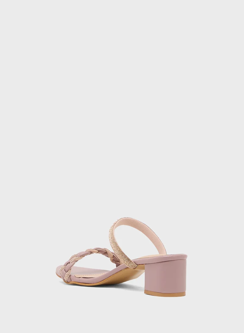 بيتك ستيبس Diamante Heeled Sandal