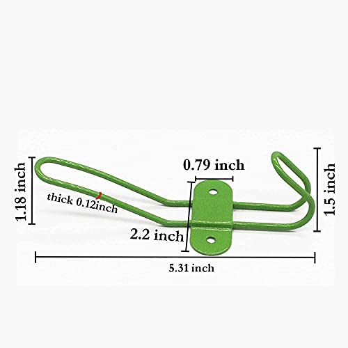 Zagxuade Children Wall Coat Hooks, Kids Colorful Wall Mounted Hooks Rack for Hanging Towels, Clothes, Coats, Hats, Umbrella, Backpacks in Bedroom and Living Room. - Image 5