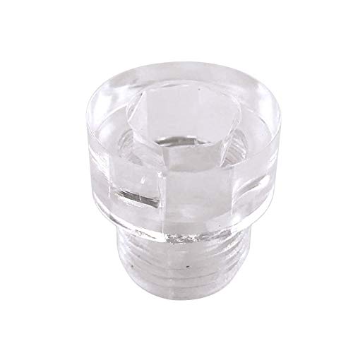 Clear Hex Timing Plug Sight Window  Fits All Harley Big Twin FXFL Touring Softail Dyna FXR  Sportster Models  Harley Transparent EngineMotor Timing Tool  Chopper Bobber AMA_HEX