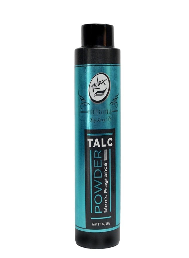 Rolda Men's Barber Talc Powder - White Talcum Powder After-shave Solution Is Highly Absorbent And Provides A Fresh, Clean Feeling After Every Shave, Helping To Calm Itchy Skin And Prevent Irritation - Image 1