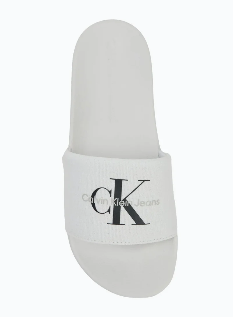 Calvin Klein Jeans Monogram Casual Slides
