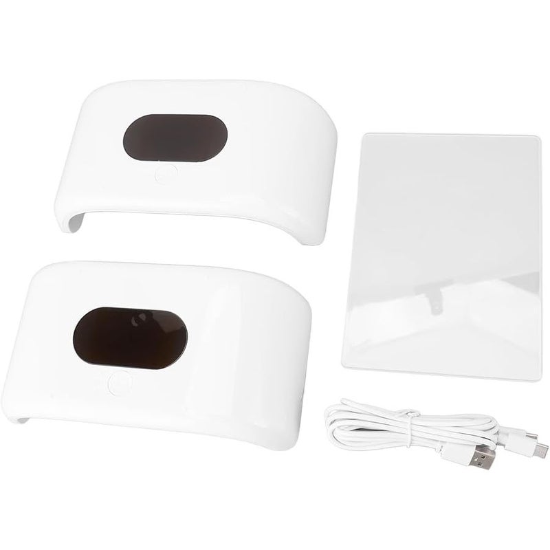 Dual Sided Resin Curing Lamp With LCD Display 3 Timer Settings Adjustable Fast Curing Light For Nail Art And 3D Printing Black - Image 1