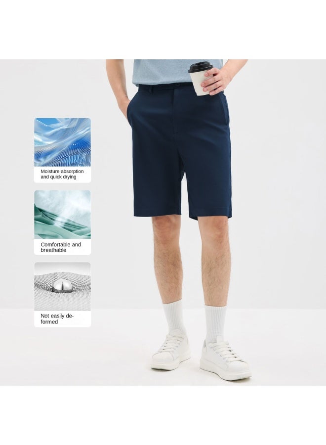 Septwolves Moisture-wicking & Quick-dry】men's Casual Shorts For Summer, Comfortable Commuting And Versatile Quick-dry Shorts For Men - Image 2