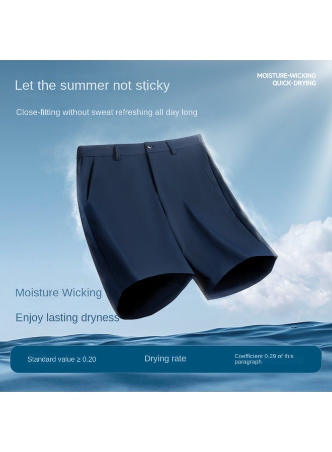 Septwolves Moisture-wicking & Quick-dry】men's Casual Shorts For Summer, Comfortable Commuting And Versatile Quick-dry Shorts For Men - Image 3