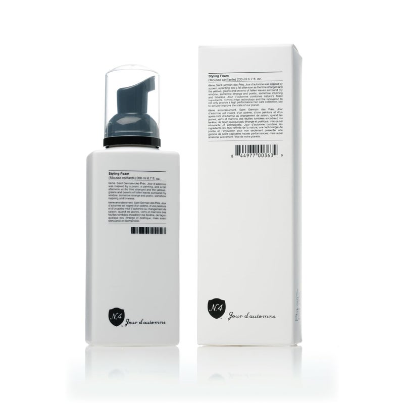 Number 4 Styling Foam. Medium Support Hair Mousse for Volume & Control, Essential for Wavy & Curly Hair, 6.7 oz - Image 1