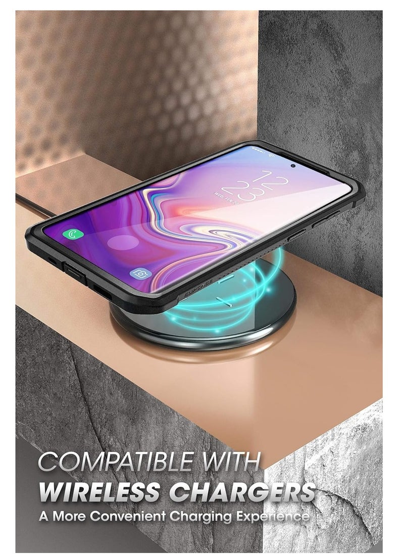 SupCase - SUPCASE Unicorn Beetle Pro Series Designed for Samsung Galaxy S20 FE (2020 Release), Full-Body Dual Layer Rugged Holster & Kickstand Case with Built-in Screen Protector (Black) - Image 1