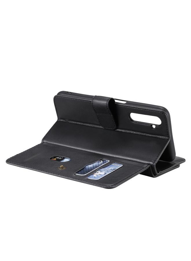 S-TOP Case For OPPO Realme 6 Multifunctional Magnetic Copper Buckle Horizontal Flip Solid Color Leather Case with 10 Card Slots & Wallet & Holder & Photo Frame - Image 5