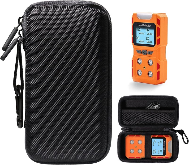 Alltravel Alltravel Organizing Case for Coreel Coreel 4 Gas Monitor Also fit for Vzmcov XLA Alert TopTes PT330 CHNADKS HAOKESITE USA NIST Calibrated 4 Gas Monitor by Forensics  - Image 1