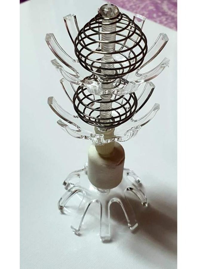 طبق تغذية الروبيان لحوض السمك من بي آند كيه، أوعية شفافة مزدوجة المغذية، قفص متعدد الأغراض من الأكريليك الشفاف - Image 2