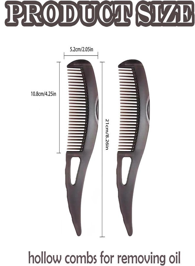 Calyrex Dandruff Comb Fine Tooth Dandruff Removal Lice Comb Dirt Removal Hair Comb for Women Men (2, Count) - Image 5