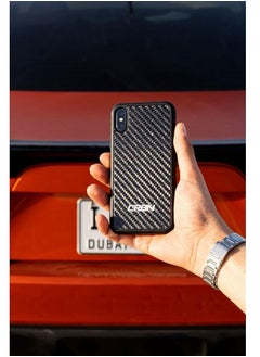 crbn Real Carbon Fiber iPhone XS Max Phone Case - Twill Back Cover  - Image 3