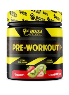 Body Builder Energy Pre workout Plus BCAA, Strawberry Kiwi Flavor, 30 Servings - pzsku/Z8F91C54E1E85FA40E9DAZ/45/_/1699527150/9655d26c-a3fa-44f0-8272-db7d38d5c5dc