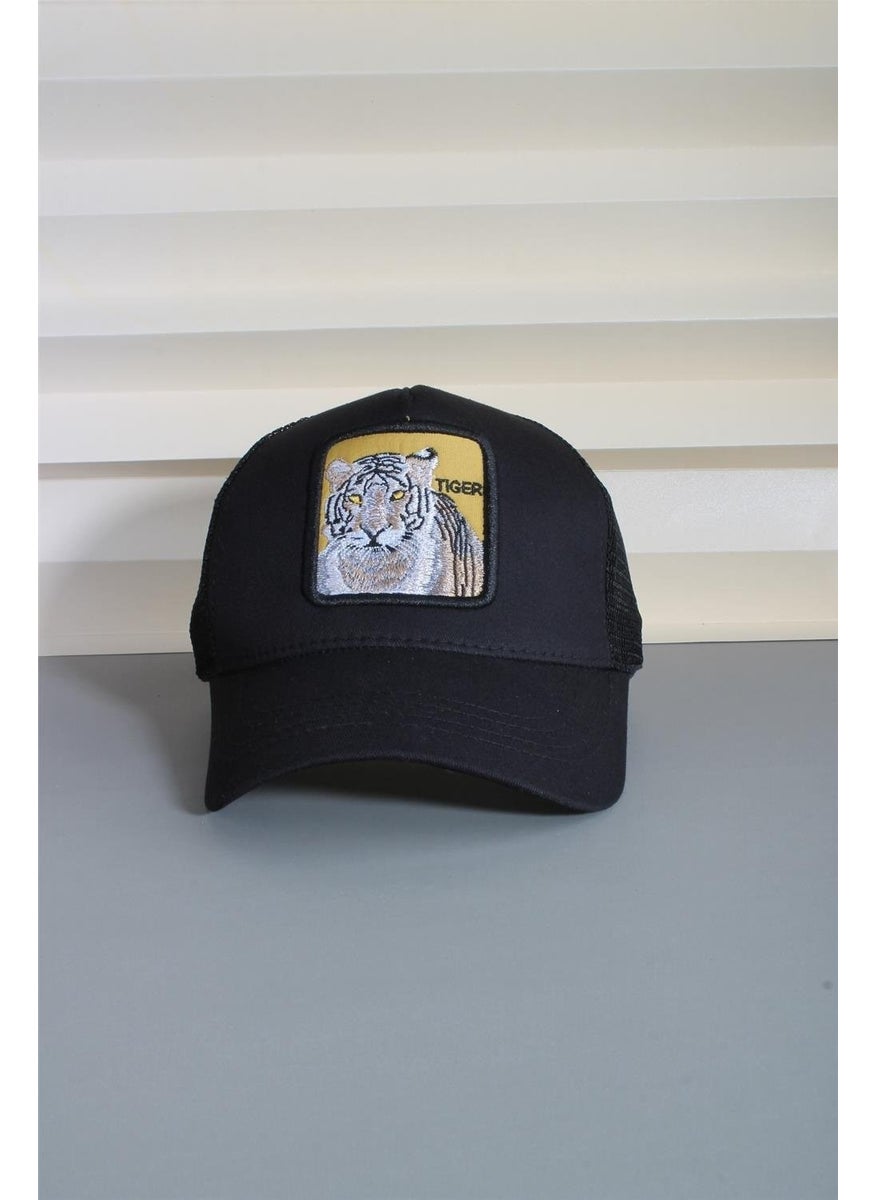 Black Sports Animal Figured Tiger Hat Unisex Adjustable Back Hat 24SAPKAKPL - pzsku/Z8F91C5F12EDC94AF923DZ/45/_/1735337106/3d371395-073b-4fd3-b042-94bb060203df