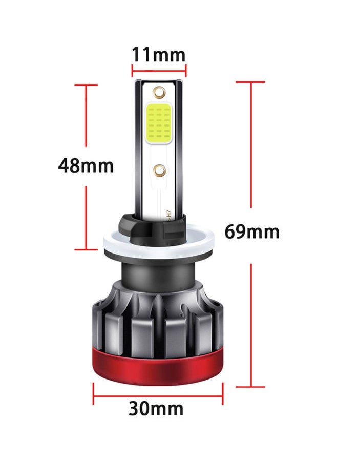 NIBEMINENT - 2-Piece LED Car Fog Light Set - Image 1