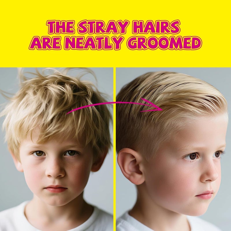 Sevich Hair Gel For Kids With Comb, Baby Hair Gel, Hair Wax Stick For Kids - Quick Fix For Flyaways & Stray Ends - Frizz Control Hair Finishing Stick For Kids - Gentle & Easy To Use 2.7fl oz/80ml - Image 5