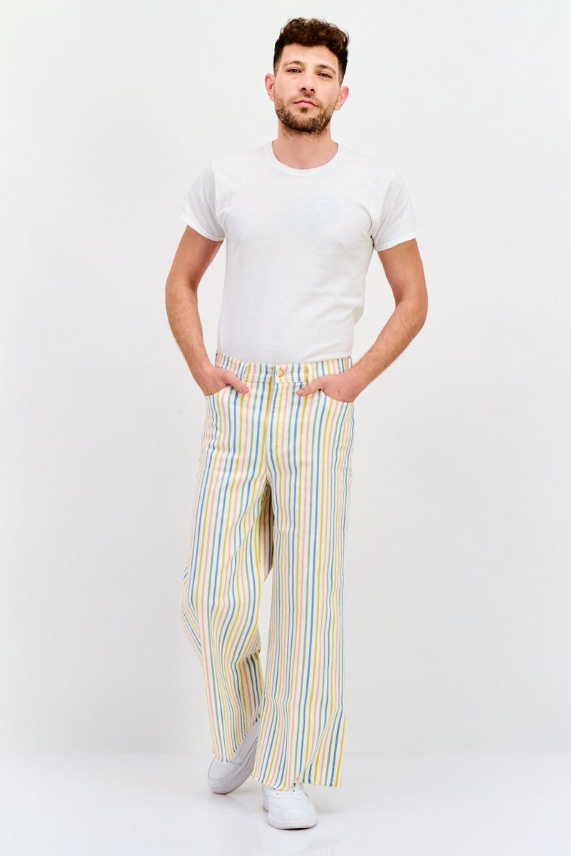 Wrangler Men Regular Fit Wash Stretchable Denim, Multicolor - Image 3