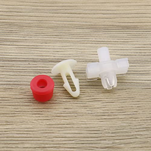 SING F LTD 52Pcs Door Gasket Strip Trim Clips Replacement 0009902192 A0131853585 Compatible with Mercedes W123 Door Trim Clips Accessories Plastic - Image 5