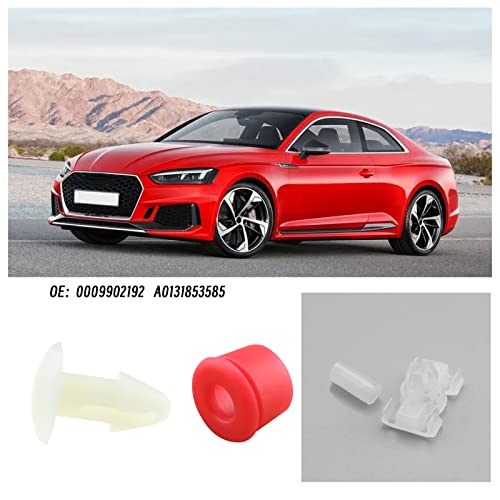 SING F LTD 52Pcs Door Gasket Strip Trim Clips Replacement 0009902192 A0131853585 Compatible with Mercedes W123 Door Trim Clips Accessories Plastic - Image 3