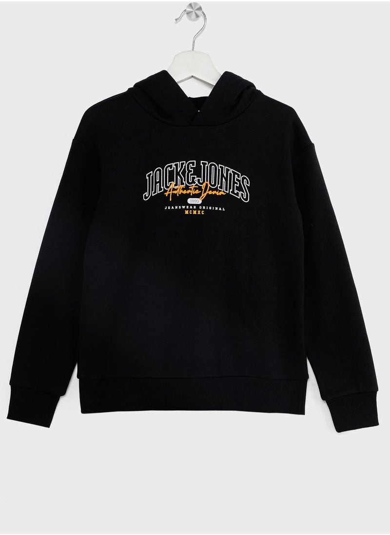 Jack & Jones Junior - Youth Graphic Hoodie - Image 1