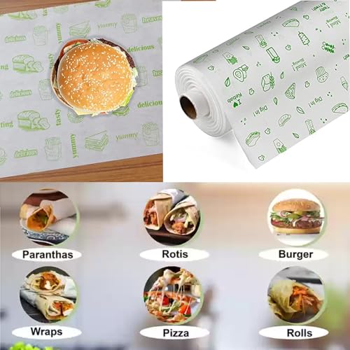 JASMINE & GLORY 49 Meter Butter Paper Roll for Baking – Non-Stick, Food Grade Parchment Paper | Microwave & Oven Safe | Ideal for Cake, Snack Preparation & Wrapping - Image 4