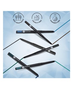 SUGAR SUGAR Cosmetics Kohl of Honour Intense Matte Kajal Lasts 12 Hours Transferproof and Smudgeproof  Paraben Free 0.25 gm 01 Black Out  - Image 2