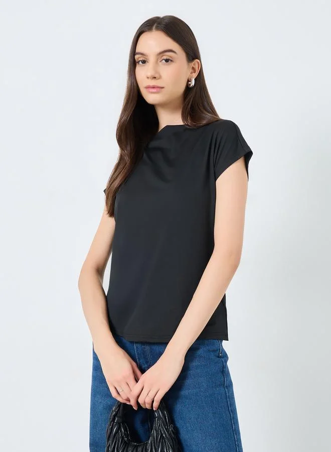 Take Two Take Two Solid Short Sleeves Regular Fit T-Shirt