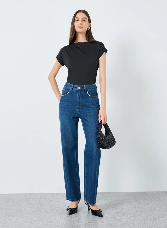 Take Two Take Two Solid Short Sleeves Regular Fit T-Shirt