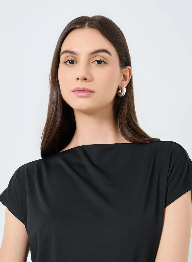 Take Two Take Two Solid Short Sleeves Regular Fit T-Shirt