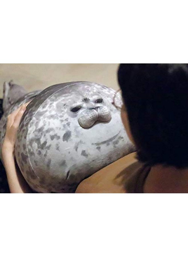 MerryXD Chubby Blob Seal Pillow,Stuffed Cotton Plush Animal Toy Cute Ocean Large(23.6 In)… - Image 3