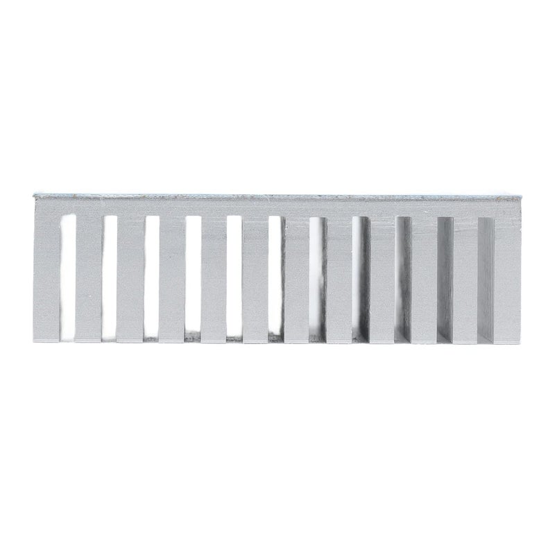 WALFRONT 8Pcs 50x50x15mm Heat Sink Cooling Heatsink Cooler Aluminium Alloy with Open Grooves Design for CPU Power Amplifier LED Electronics (with Adhesive Backing) - Image 5