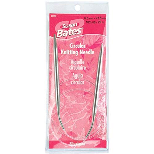 Susan Bates 29-Inch Silvalume Circular Knitting Needle, 3.25mm - Image 4