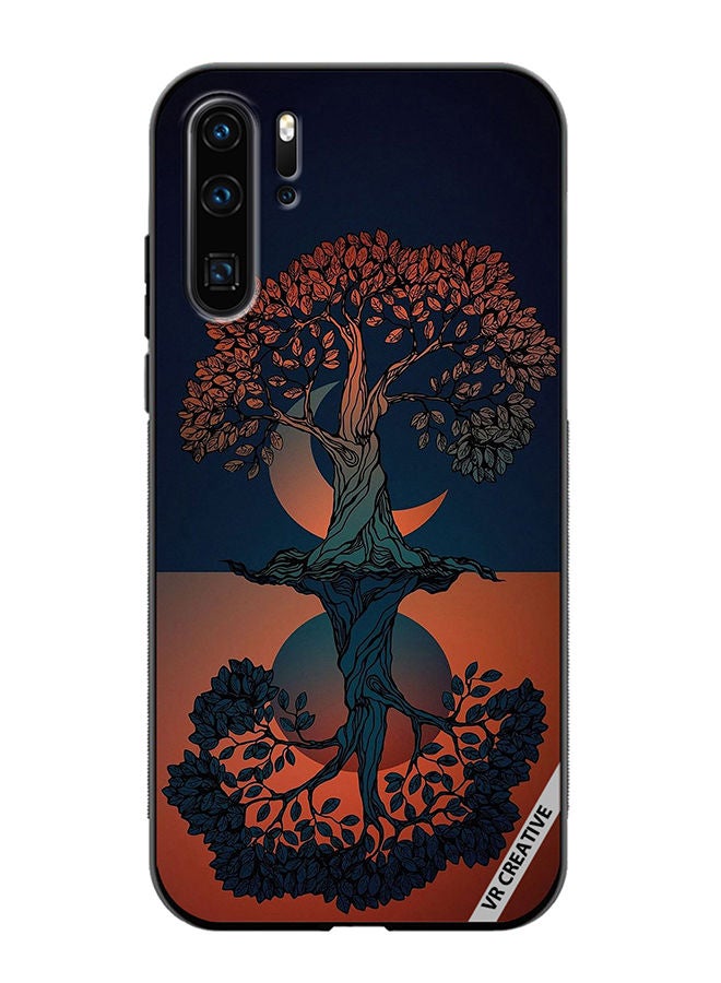 VR CREATIVE Protective Case Cover For Huawei P30 Pro Tree Design Multicolour - Image 1