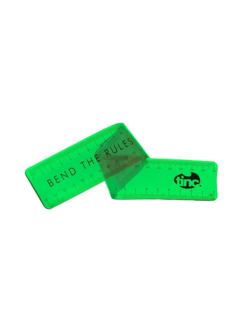 Tinc Green Bendy 30cm Ruler