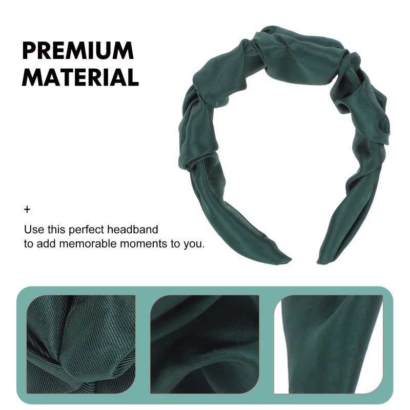 Color Twisted Headband Stylish Headband Fashion Headdress for Women Girl - Image 1