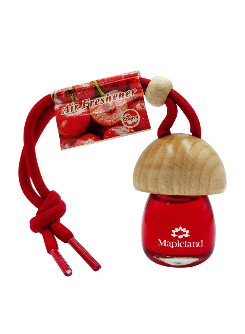 marki Hanging Air Freshener with Wooden Cap and Cherry Scent - Image 1