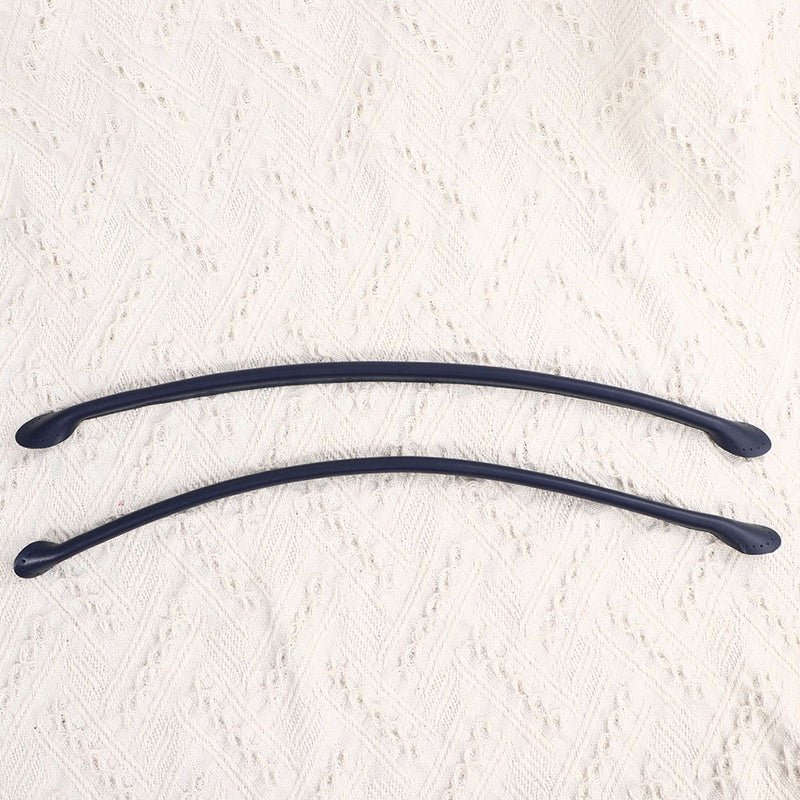 1 Pair 50cm Leather Handbag Handles DIY Sewing Tote Bag Replacement Strap Thicken Bag Accessories Sewing Belt (Dark ) - Image 4