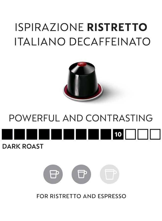 نسبرسو نيسبريسو إسبيرازيوني إيتاليانا ريستريتو ديكافيناتو أوريجينال لاين 10 كبسولات في 1 كم - كثافة 10 - Image 4