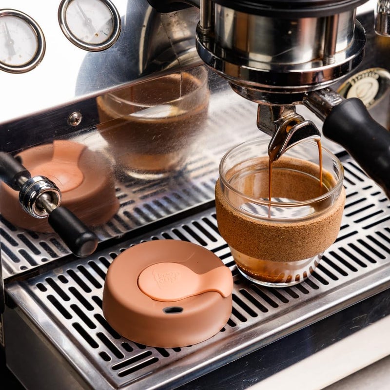 KeepCup Brew Cork - Reusable Coffee Cup Tempered Glass and Natural Cork, S 8oz/227ml - Frappe - Image 3