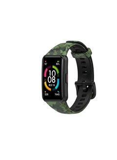 Silicone Strap Compatible with HUAWEI Watch Fit 2 Active/Classic/Elegant, Two-color Sport Band Breathable Ultra-light Waterproof Durable Adjustable Replacement Wristband for Fit2