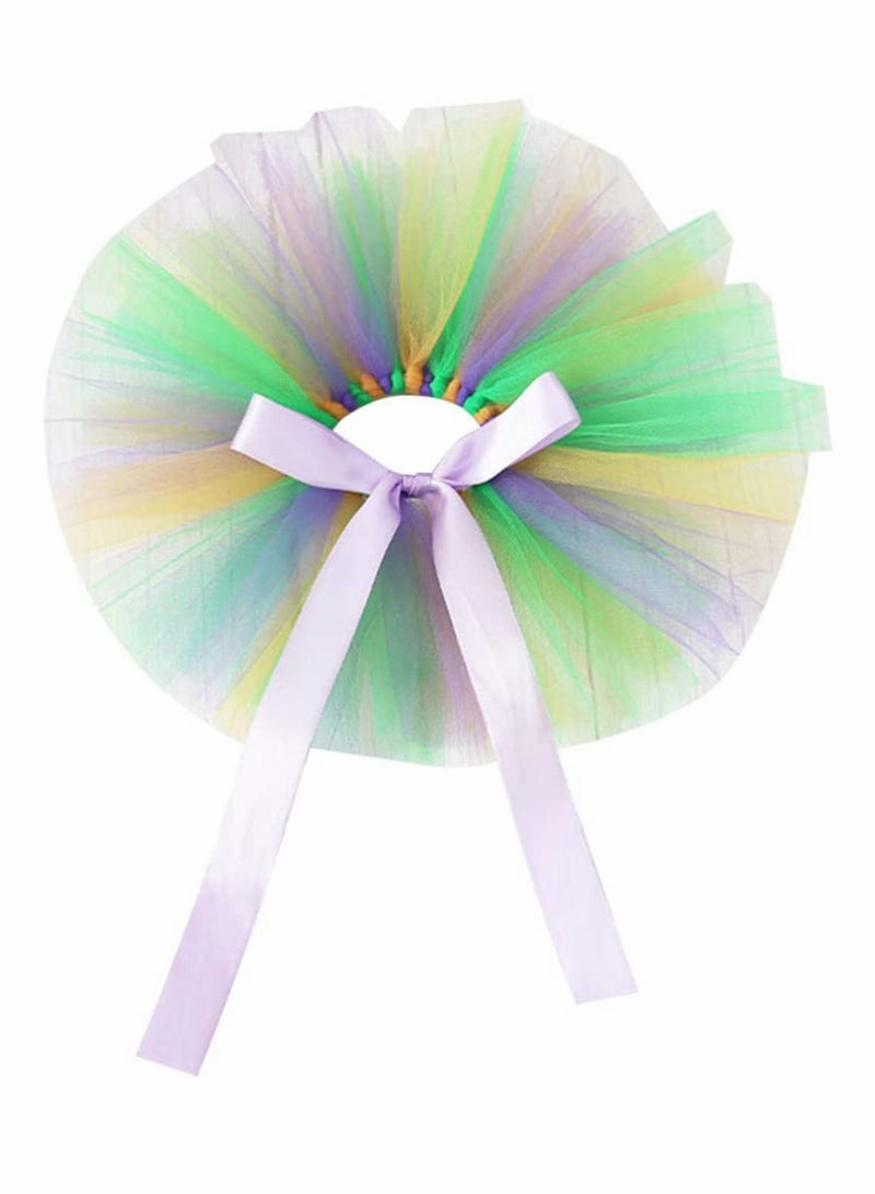 SYOSI Tulle Tutu Dogs Cat Mesh Tutu Skirt Bow for Puppy Kitten Small Medium Dogs Cats Birthday Wedding Party Supplies  - Image 1