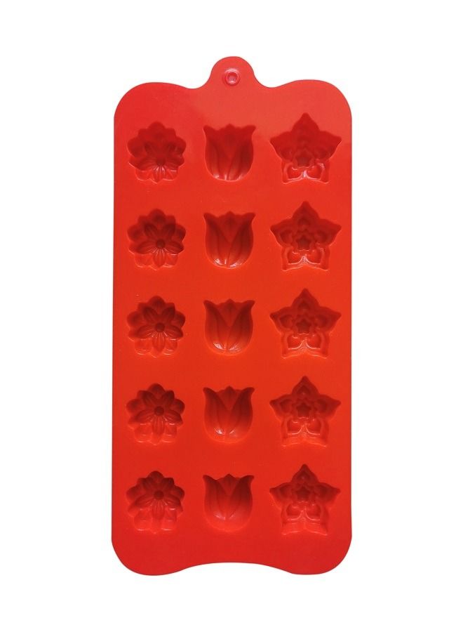Flower Shape Baking Mold Candy Mold, Silicone Chocolate Molds including Tulip Rose, Ideal for Wedding Festival Parties & Novelty Gift Molds - Image 2
