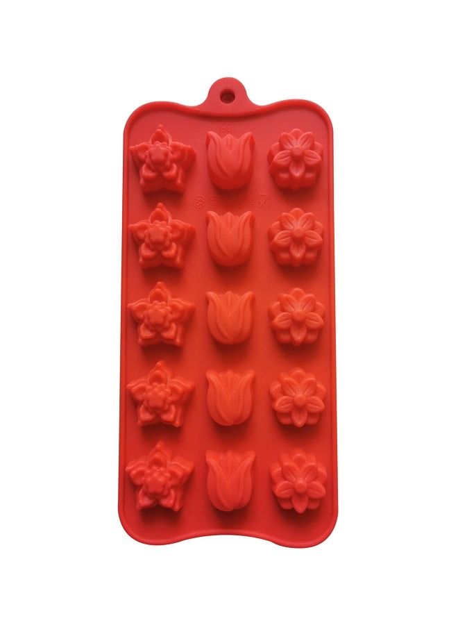 Flower Shape Baking Mold Candy Mold, Silicone Chocolate Molds including Tulip Rose, Ideal for Wedding Festival Parties & Novelty Gift Molds - Image 1