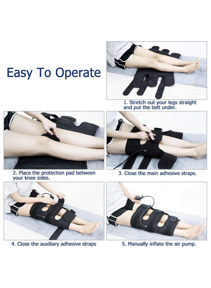 general O/X Leg Type Correction Belt Knock Knee Braces Knock Knees Valgus Deformity Bow Legs Band Legs Posture Corrector Belt Straighten Belt for Adult - Image 4