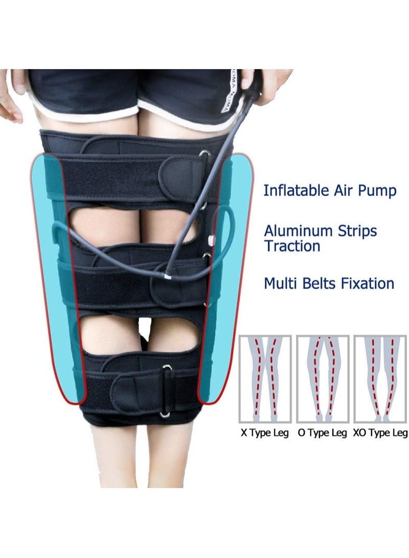 general O/X Leg Type Correction Belt Knock Knee Braces Knock Knees Valgus Deformity Bow Legs Band Legs Posture Corrector Belt Straighten Belt for Adult - Image 2