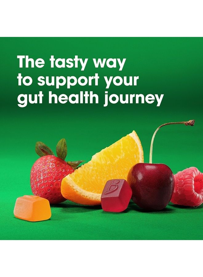 Benefiber Prebiotic Fiber Supplement Gummies for Digestive Health with Probiotics, Fiber Gummies for Adults, Assorted Fruit Flavor - 50 Count - Image 4