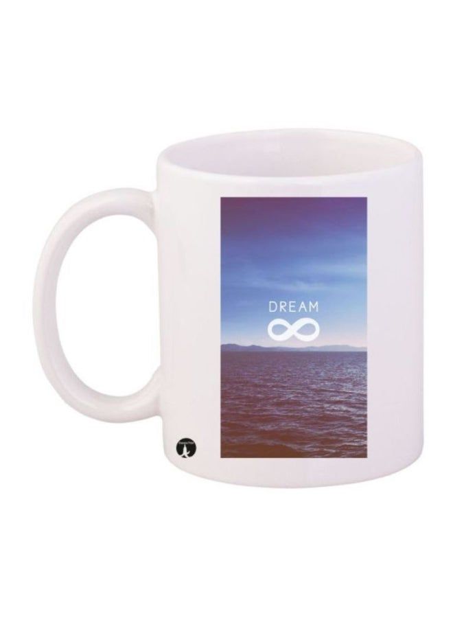 RKN Phrase Printed  Mug White/Blue - Image 2