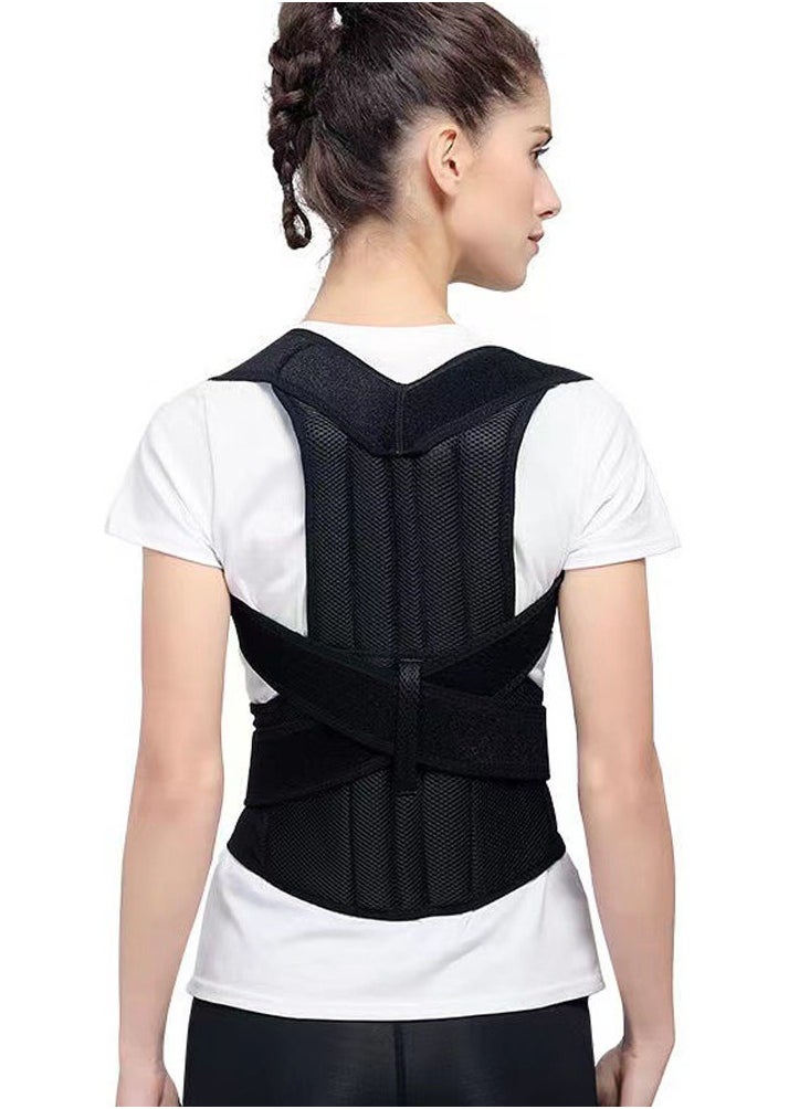 Beauenty Back And Shoulder Posture Corrector Corset Helps Maintain A Permanent Straightening Of The Body And Relieves Back Neck And Shoulder Pain -Size M  - Image 1